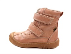 Bisgaard winter boot nude with velcro and TEX